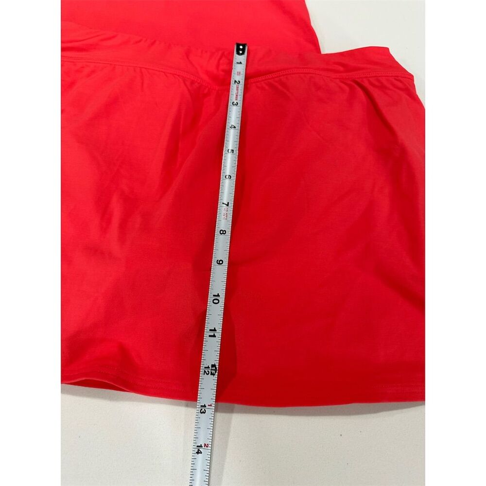 EUC Lands' End Women's Coral Tankini Swimsuit Set Skirt Top Size10 2-Piece - Picture 4 of 6